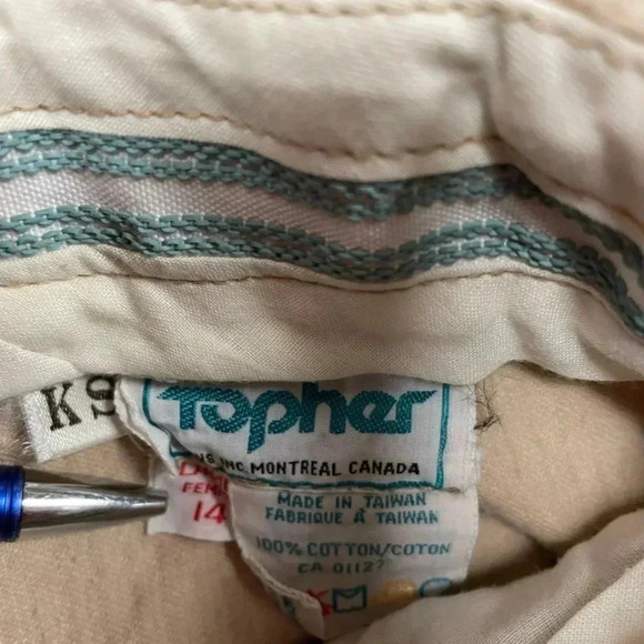 Vintage Topher Breechers Corduroy Capri Pants - Picture 10 of 10